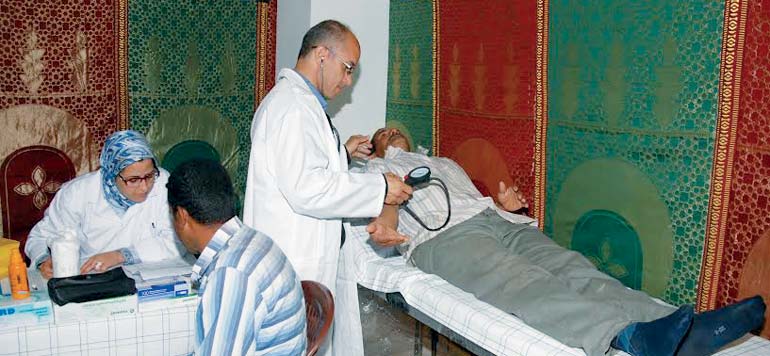 Une caravane medicale a Lakdamra