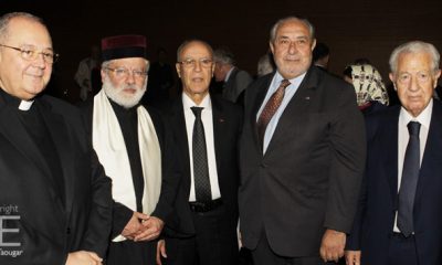 ambassadeur du vatican.le grand rabin.ahmed taoufikministre des habous