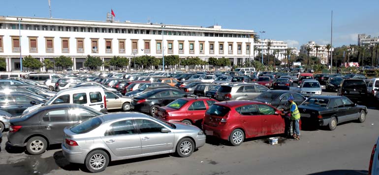 parkings de la ville a Casa