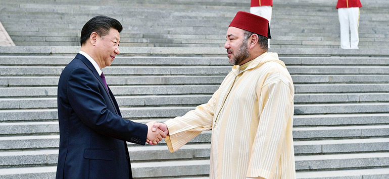 roi mohamed 6 bejing