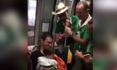 Les supporters irlandais les Bisounours