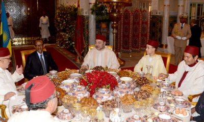 SM le Roi offre a Casablanca un iftar officiel en honneur du President rwandais