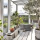 jardin hiver