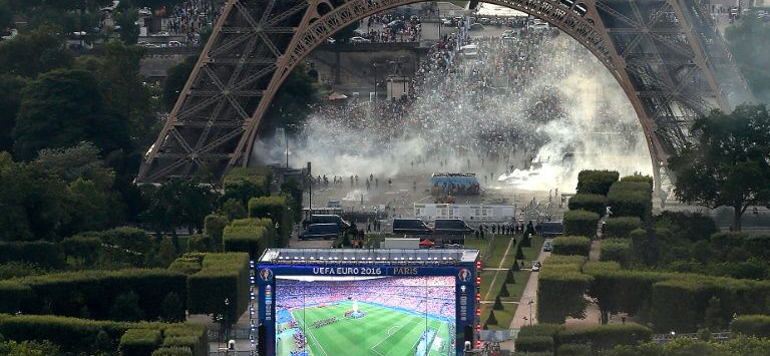 Euro 2016 des incidents