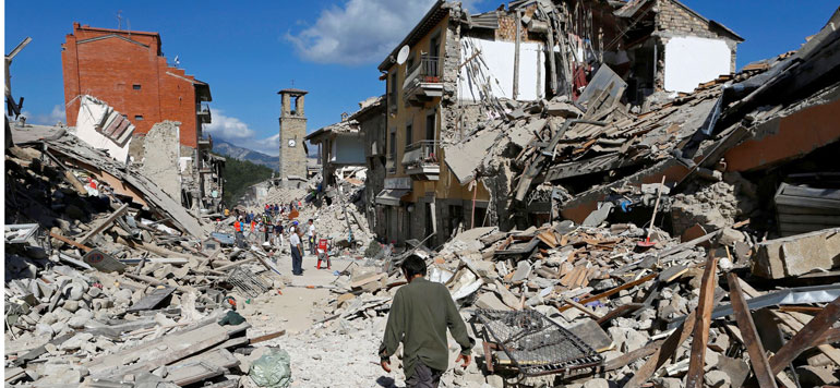 Seisme en Italie Bilan