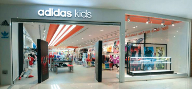 Adidas ouvre son premier magasin pour enfants