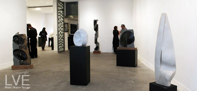 Ikram Kabbaj expose ses oeuvres a Atelier 21