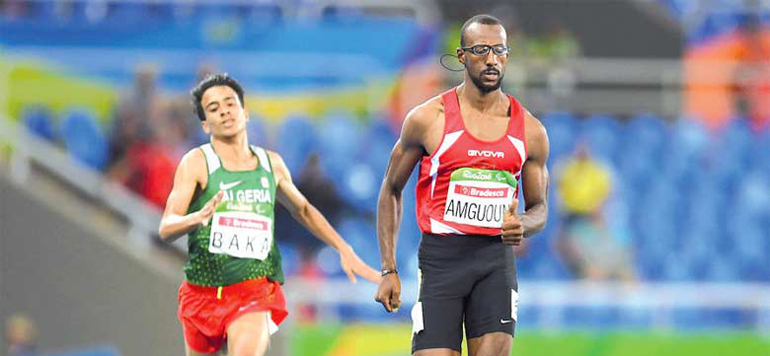 Jeux Paralympiques de Rio Mohamed Amgoun