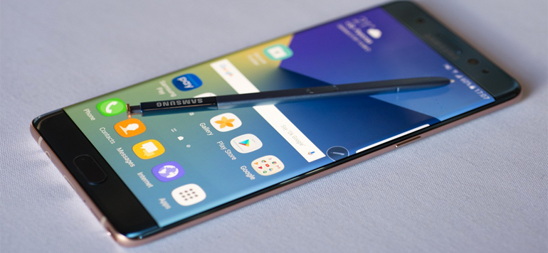 Samsung suspension des ventes du Galaxy Note 7 explosion de batterie