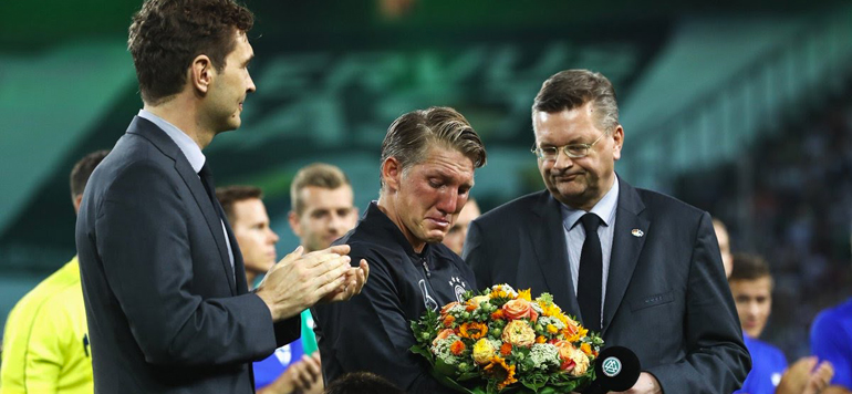 Schweinsteiger en larmes pour son dernier match avec Allemagne