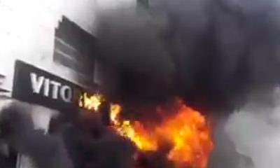 Tetouan Un incendie dans un magasin