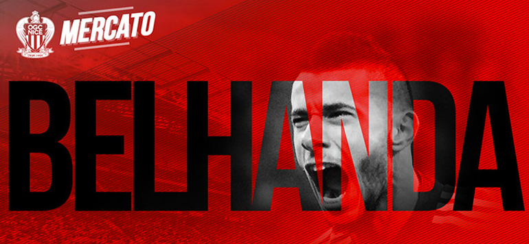 Younes Belhanda prete a Nice