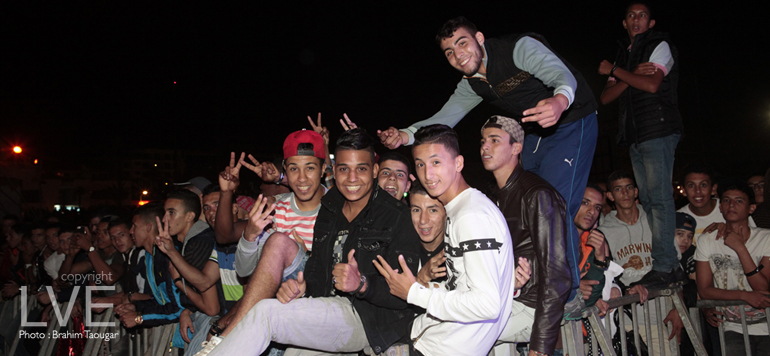 Agadir grande affluence du public pour la 11eme du concert pour la tolerance