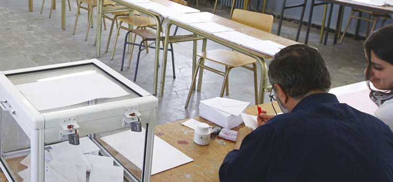 Election bureau de vote