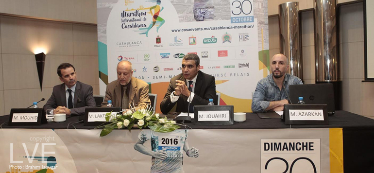 Nouveau parcours pour le Marathon de Casablanca