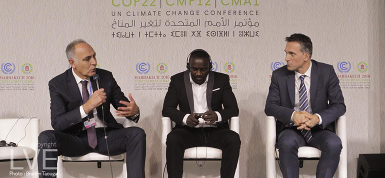 Akon present a la COP3