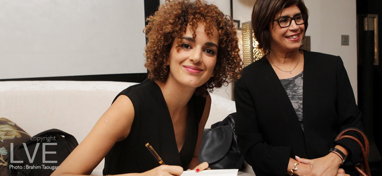 Cafe litteraire avec ecrivaine Laila Slimani 6
