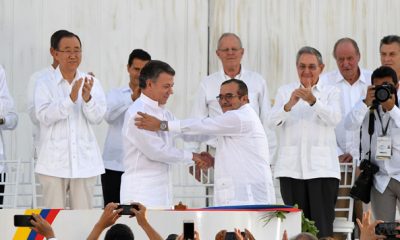 Colombie Signature du nouvel accord de paix avec les Farc