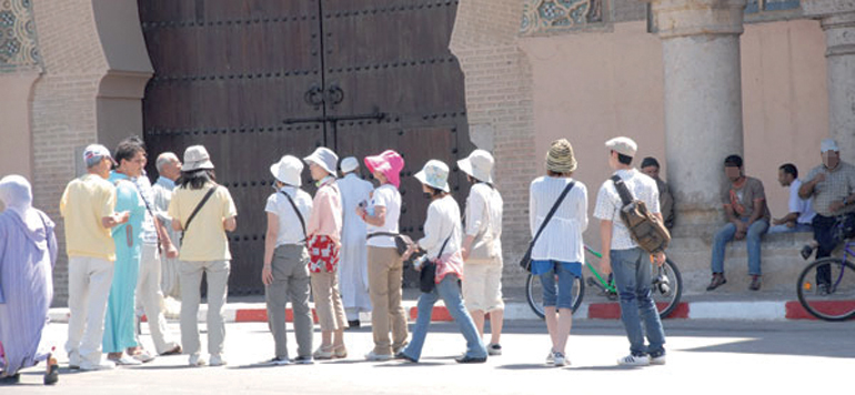 Forte hausse du nombre de touristes chinois et russes