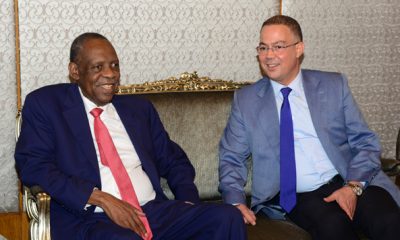 Issa Hayatou entretiens avec la FRMF