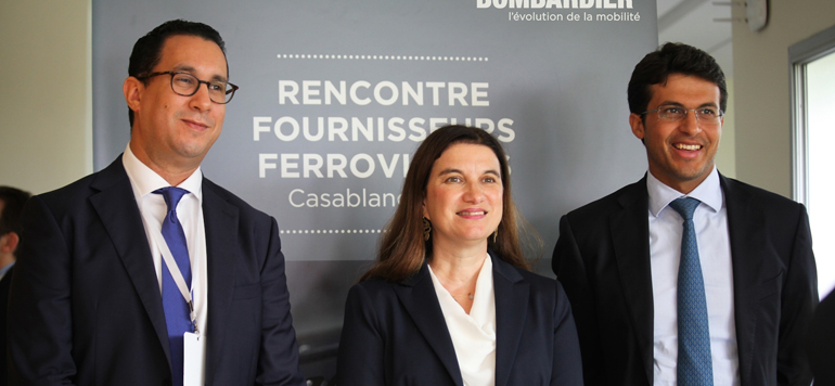Le canadien Bombardier veut developper ecosysteme ferroviaire