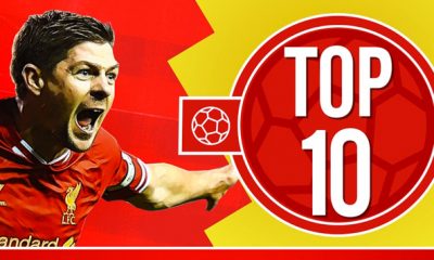 Les dix meilleurs buts de la legende Steven Gerard