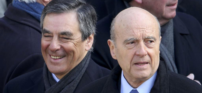 Primaire de droite en France Fillon et Juppe au deuxieme tour