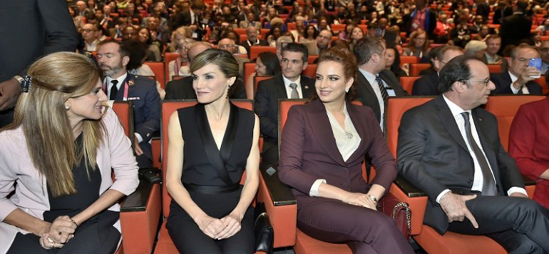 SAR la Princesse Lalla Salma assiste au Congres mondial contre le cancer