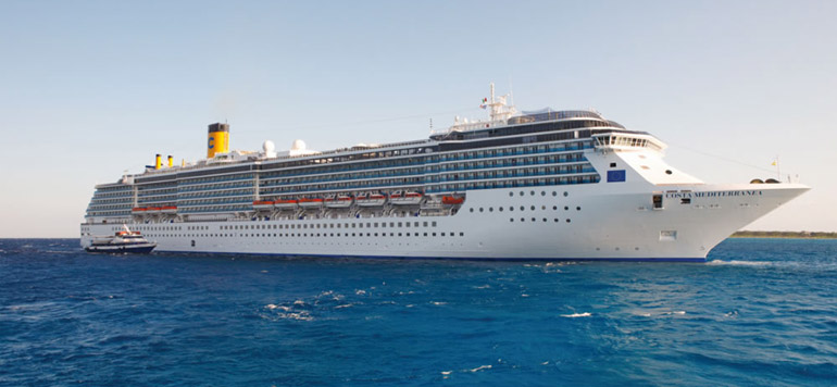 Tanger attire les croisieres Costa Mediterranea