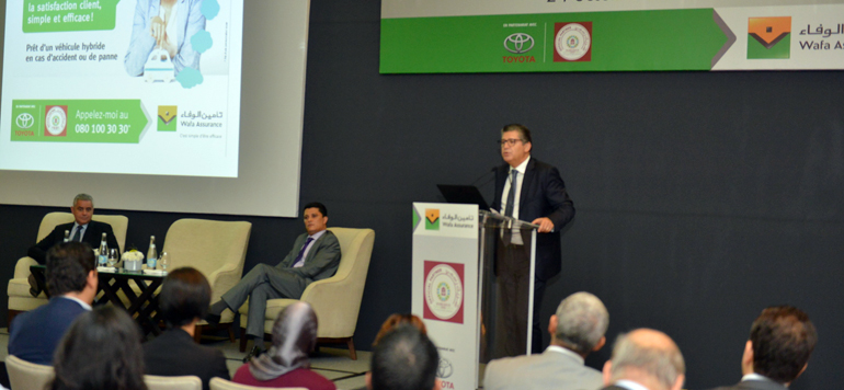 Wafa Assurance lance les vehicules de remplacement hybrides