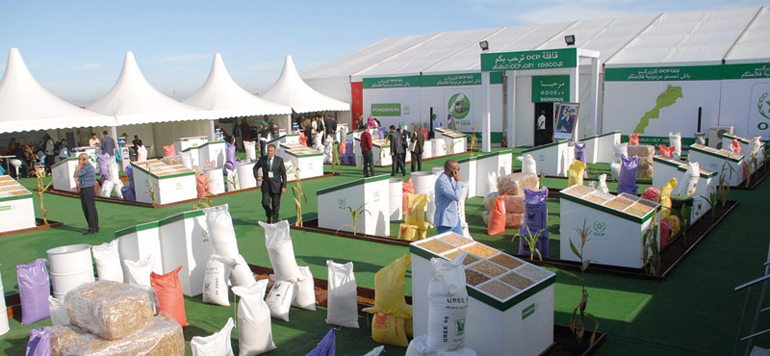la Caravane OCP cereales et legumineuses 2016