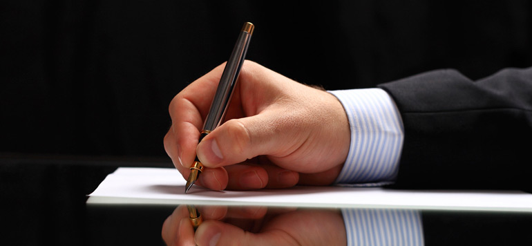 BCP contrat signature