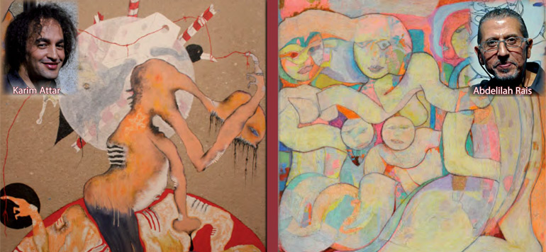 Karim Attar et Abdelilah Rais artistes a paradoxes