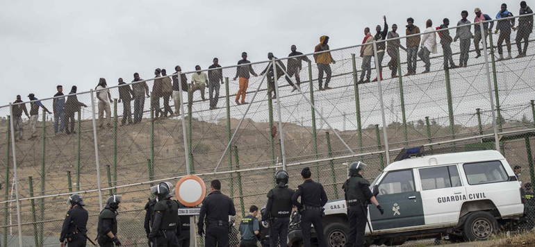 Les enclaves melilia
