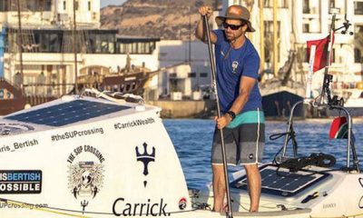 Une traversee en paddle Agadir