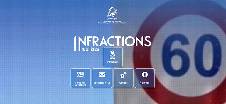 Une version web pour les infractions