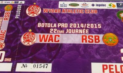 Botola Pro trafic de billets