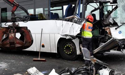 carambolage dans une autoroute de la region parisienne