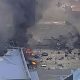 5 morts dans le crash dun avion sur un centre commercial