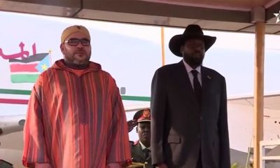 Arrivee de SM le Roi a Juba