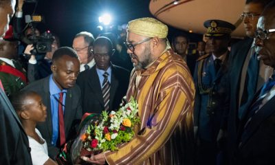 SM le Roi a Lusaka
