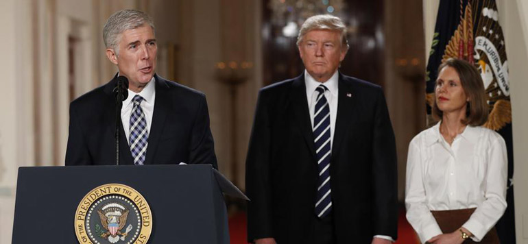 Trump nomme Neil Gorsuch