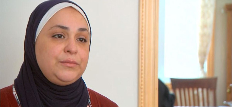 famille musulmane refuses entrer au Etats Unis