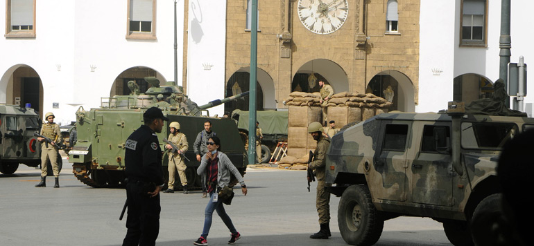 scenes de guerre Rabat