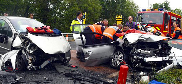 Espagne accident de la route