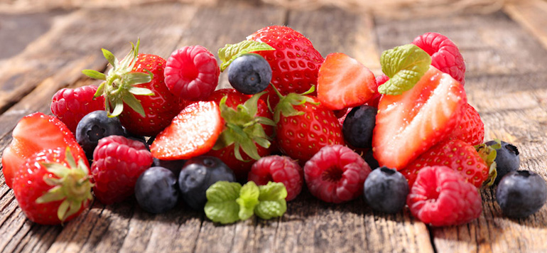 Petits fruits rouges