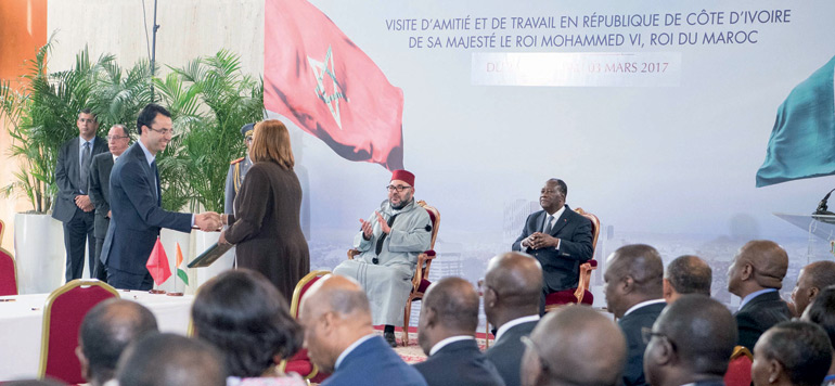 Visite royale en Cote Ivoire