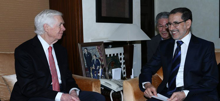 El Othmani s entretient avec le senateur US Thad Cochran