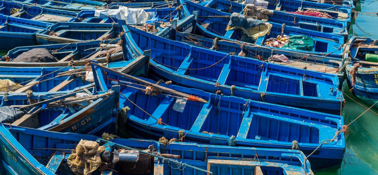 chantier clandestin de fabrication de barques