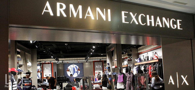 armani exchange boutique